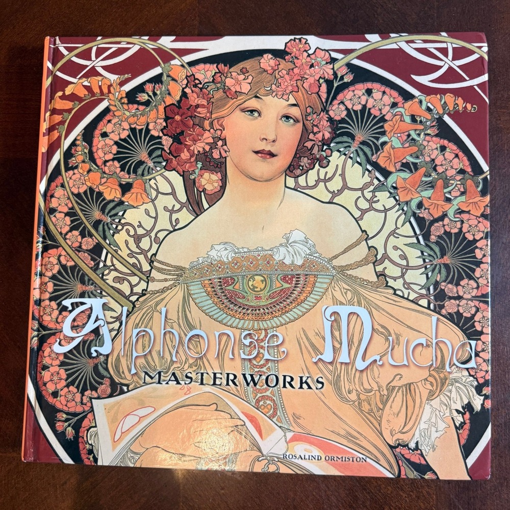 Alphonse Mucha Masterworks Hardcover Art Nouveau Rosalind Ormiston 2007 Book